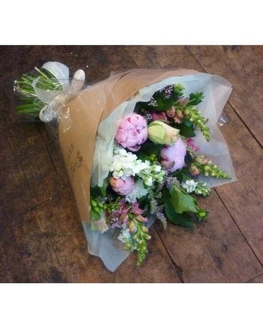 Designers Choice Hand Wrap Flower Arrangement