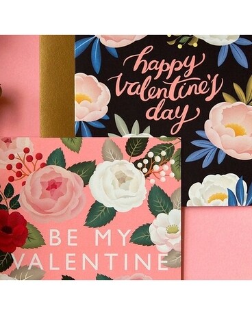 Valentine Greeting Cards - Peony Gifts