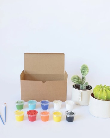 Canvas Planter DIY Box Gifts