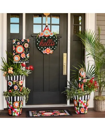 Tossed Flowers Garden Art Collection Gifts
