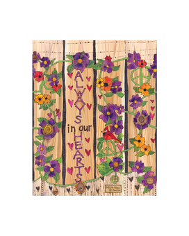 Heart Remembers 20in Art Pole Gifts