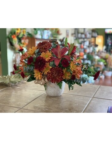 Fabulous Fall Flower Arrangement