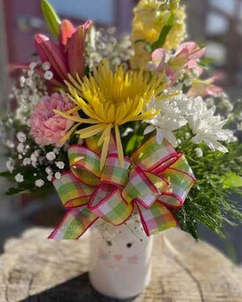 Hoppy Spring Flower Arrangement