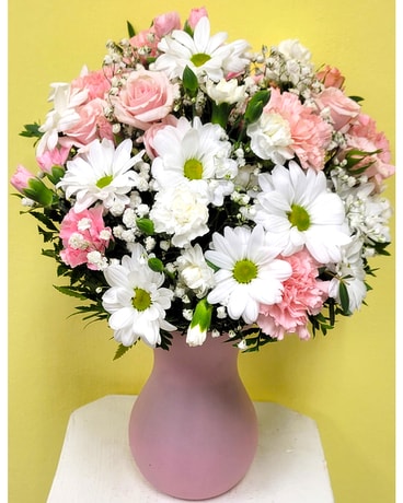 Welcome Baby Girl! Flower Arrangement