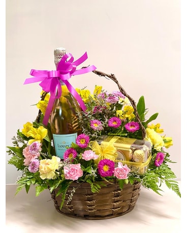 Cheerful Indulgence Flower Arrangement