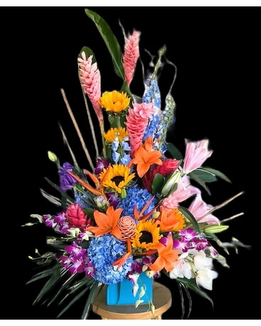 Tropical Carnival Flower Arrangement
