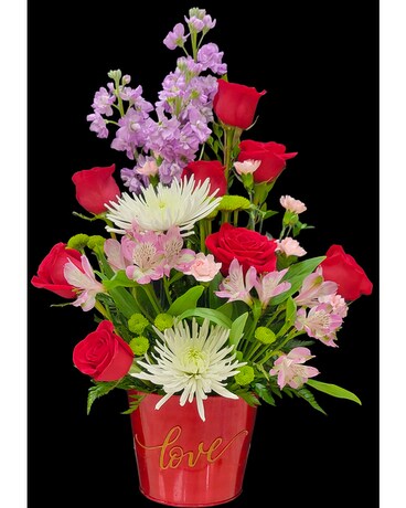 Love In My Heart Flower Arrangement