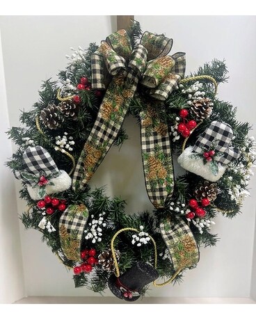 Christmas Wreath - Silk