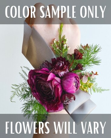 Burgundy Flower Arrangement