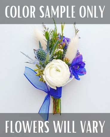 Blue Flower Arrangement