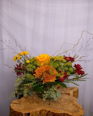Forever Fall Flower Arrangement