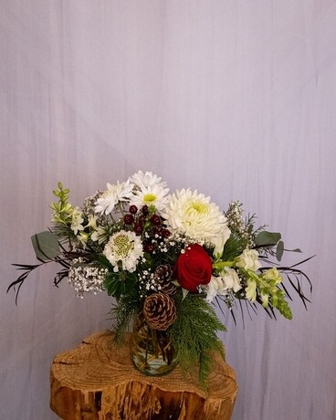 Forever Winter Flower Arrangement