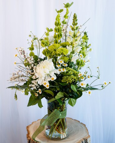 Going Green Flower Arrangement