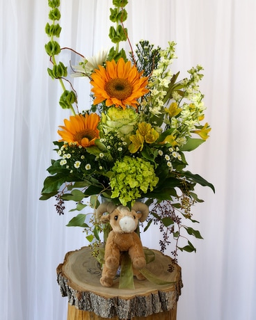 CSU Ram Pride Flower Arrangement