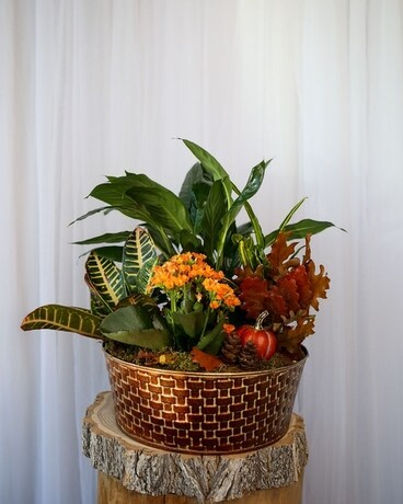 Autumn Leaves Flower Arrangement