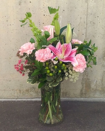 Gamma Phi Beta Love Flower Arrangement