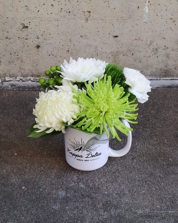 Kappa Delta Mug Arrangement Flower Arrangement