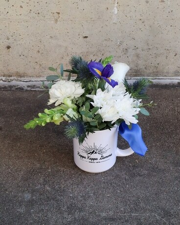 Kappa Kappa Gamma Mug Arrangement Flower Arrangement