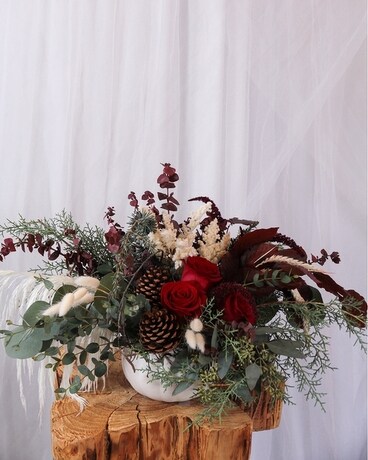 Winter's Inspiration Flower Arrangement