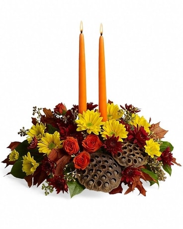 Harvest Glow Flower Arrangement