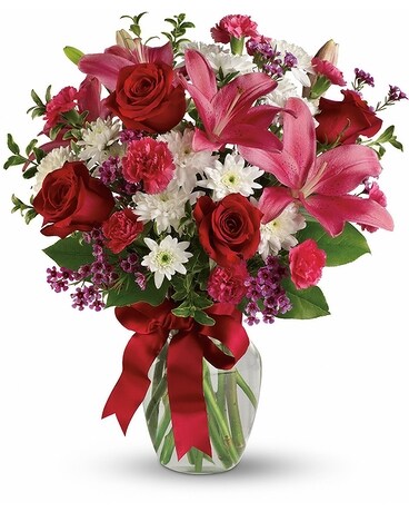 For My Sweetheart Flower Arrangement