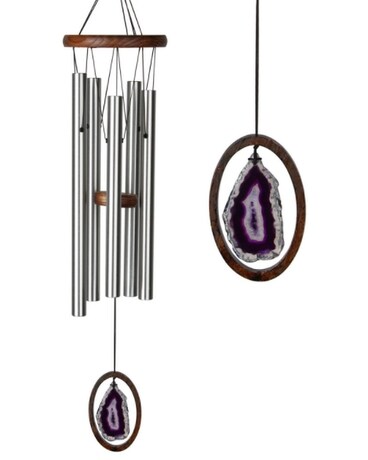Agate Chime- Large, Purple Custom product