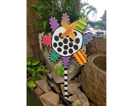 Tall Flower Door Hanger Custom product