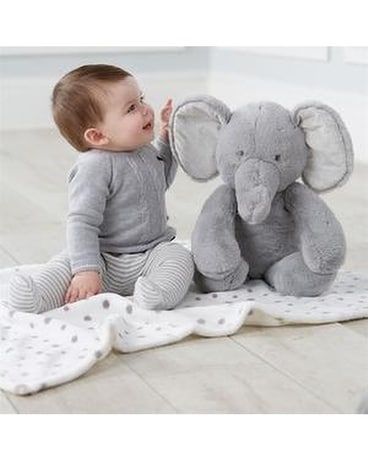 elephant plush blanket