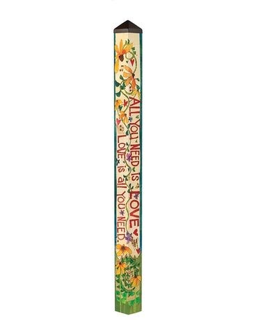All You Need is Love 6' Art Pole Custom product