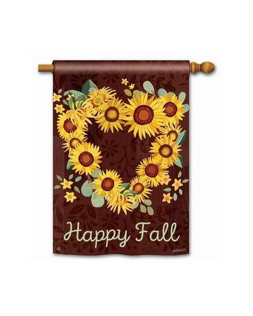 Sunflower Heart Standard Flag Custom product