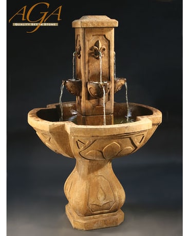 Fleur De Lis Fountain Custom product