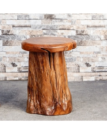 Habini Teak Tea Stool Custom product