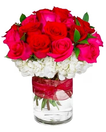 Hugs and Kisses Flower Arrangement