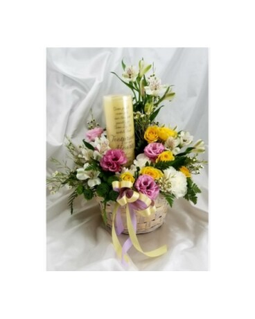 Footprints Candle