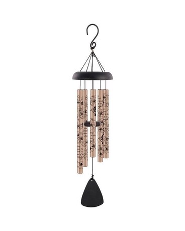 angels arms windchime rose gold #64476 Gifts
