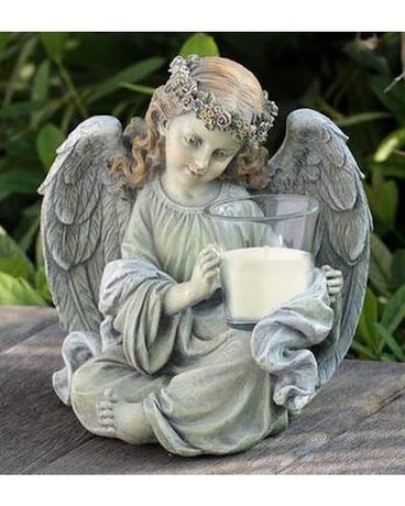 cherub candle holder #np18930 Gifts