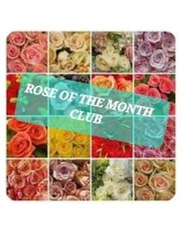 Rose of the month club  $ per month Flowers