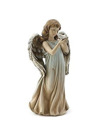 angel holding dove Specialty Arrangement