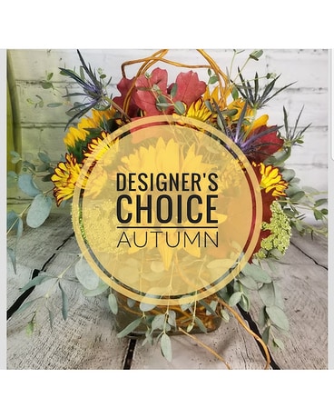 Thankgiving Centerpiece  Designer's Choice Flower Arrangement