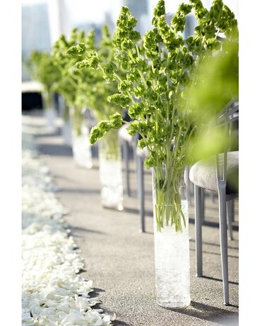 Aisle of Bells Wedding Arrangement