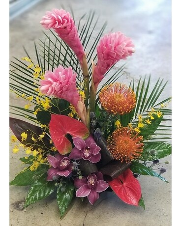 Tropical Getaway by Parisian Flower Arrangement