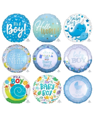 It's a Boy Balloon Bouquet Gifts