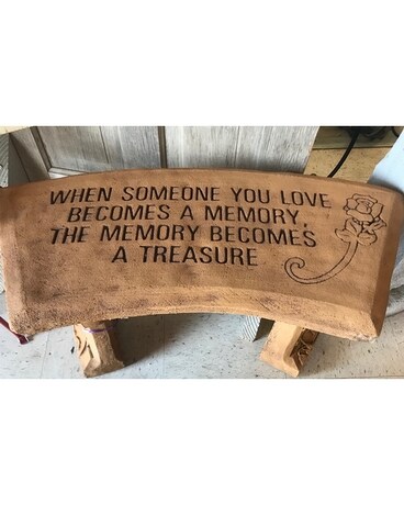 Treasured Memory Bench Custom product