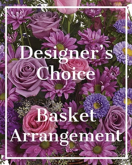 Designer's Choice Basket Arrangement Flower Arrangement