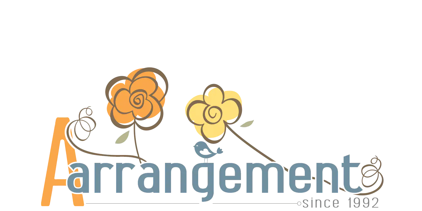 A Arrangement Florist Logo