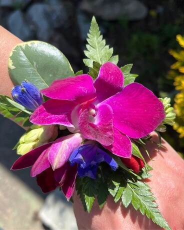 Purple Orchid Corsage Corsage