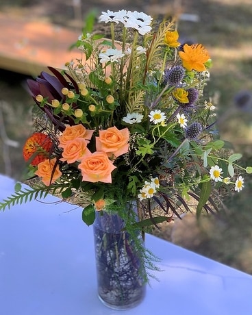 Back To Nature Flower Arrangement