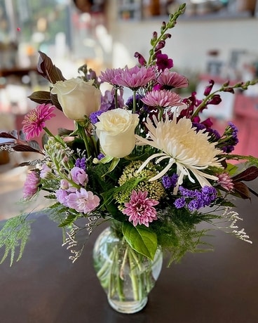 Lavender Luxe Flower Arrangement