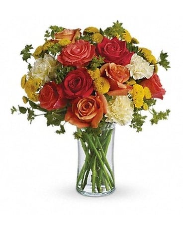 Citrus Kissed Flower Arrangement