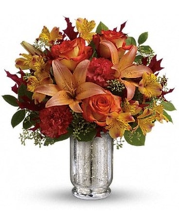 Fall Blush Flower Arrangement